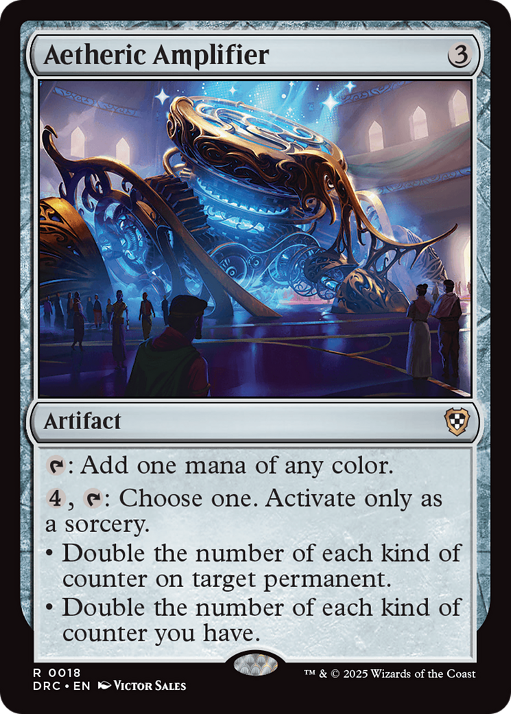 Image of Aetheric Amplifier (DRC-018) - Commander: Aetherdrift