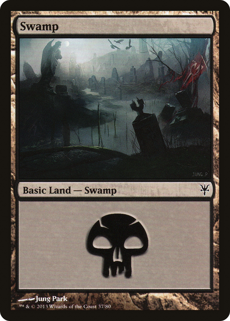Image of Swamp (37) (DDK-037) - Duel Decks: Sorin vs. Tibalt