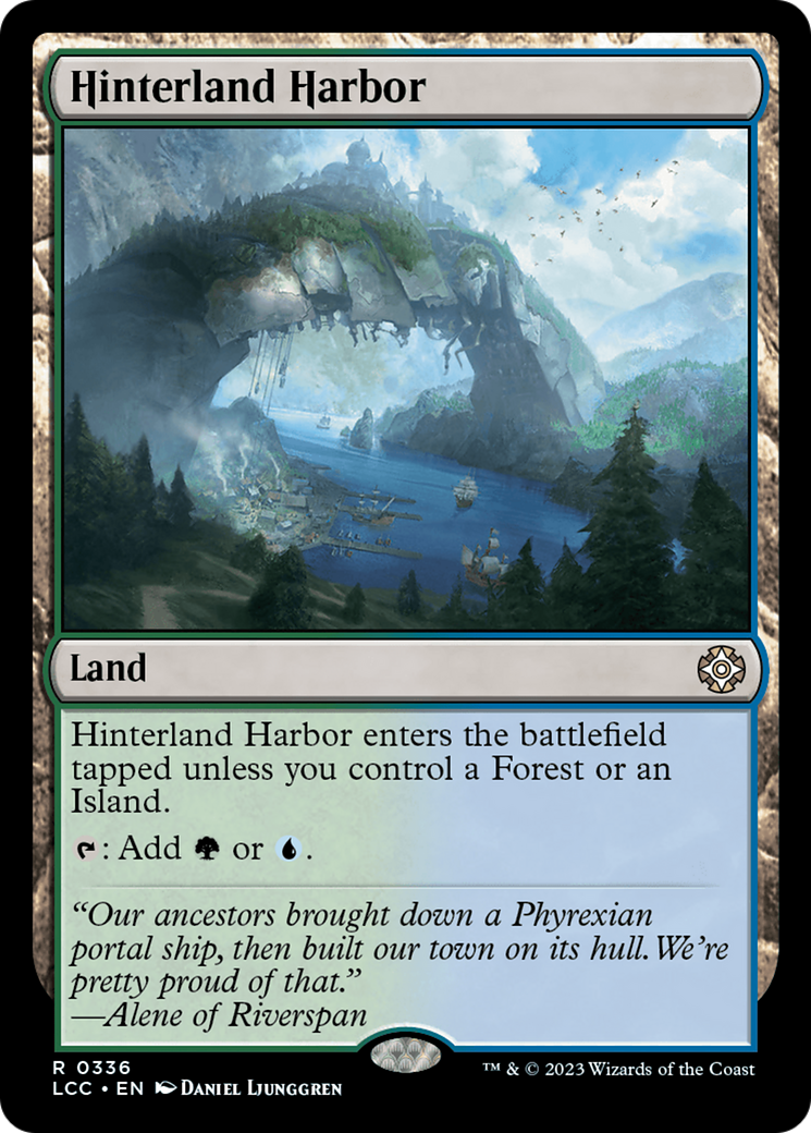 Image of Hinterland Harbor (LCC-336) - The Lost Caverns of Ixalan Commander