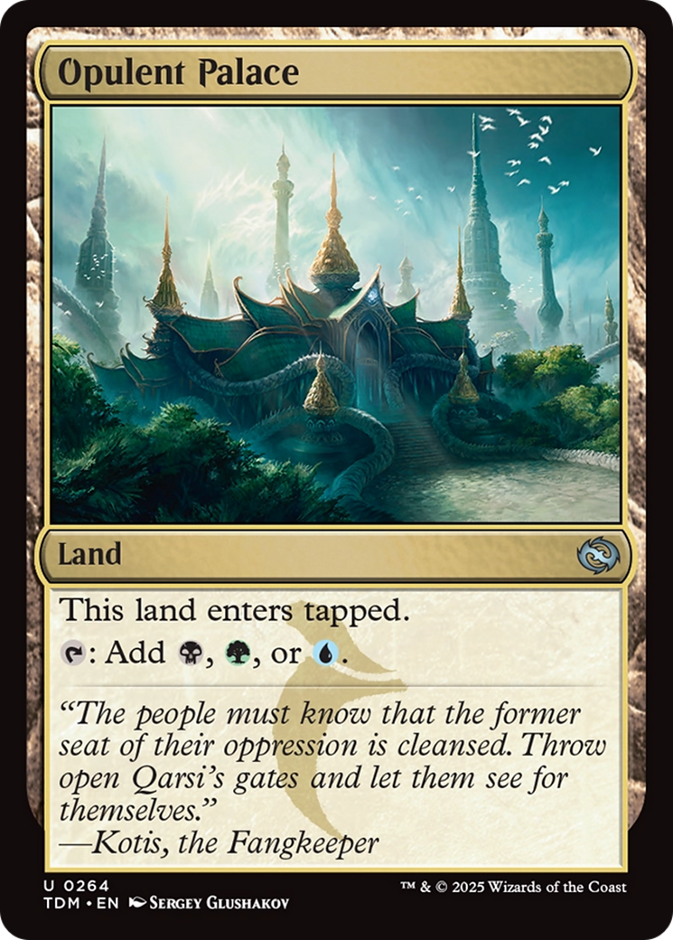 Image of Opulent Palace (TDM-264) - Tarkir: Dragonstorm Foil