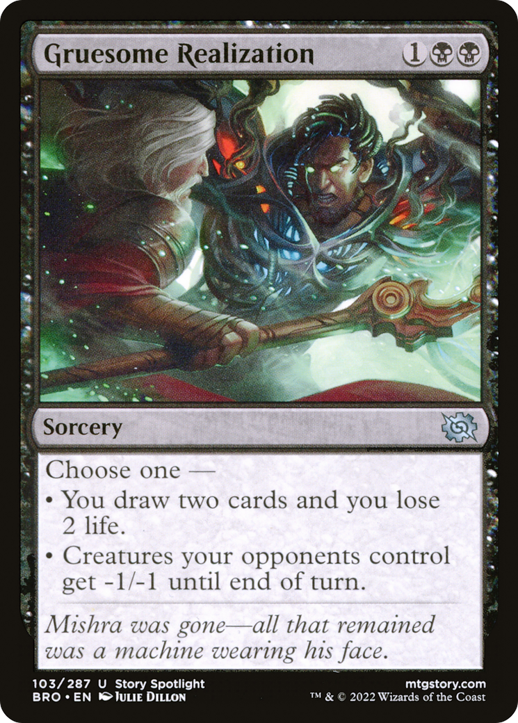 Image of Gruesome Realization (BRO-103) - The Brothers' War