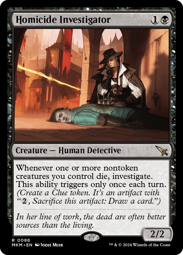 Image of Homicide Investigator (MKM-086) - Murders at Karlov Manor Foil
