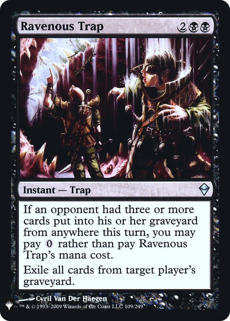 Image of Ravenous Trap (LIST-109) - The List Foil