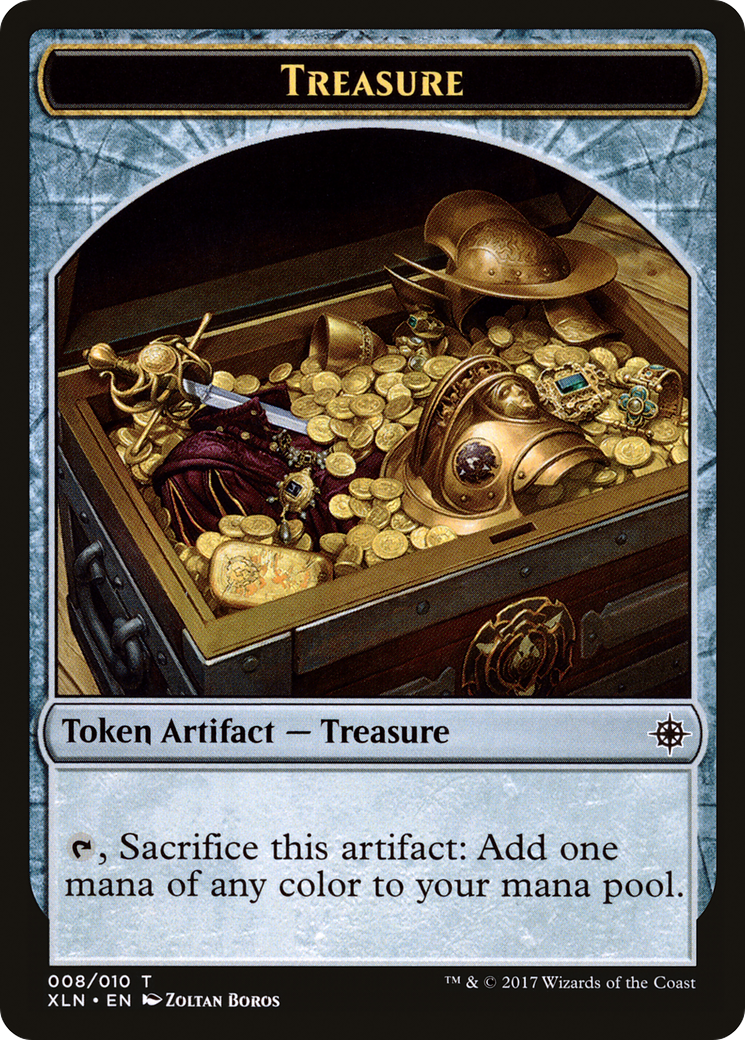 Image of Treasure Token (008) (XLN-008) - Ixalan Tokens