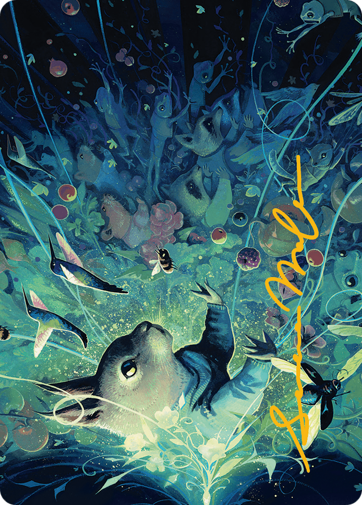 Image of For the Common Good // For the Common Good (ABLB-022) - Bloomburrow Art Series (Borderless) Foil