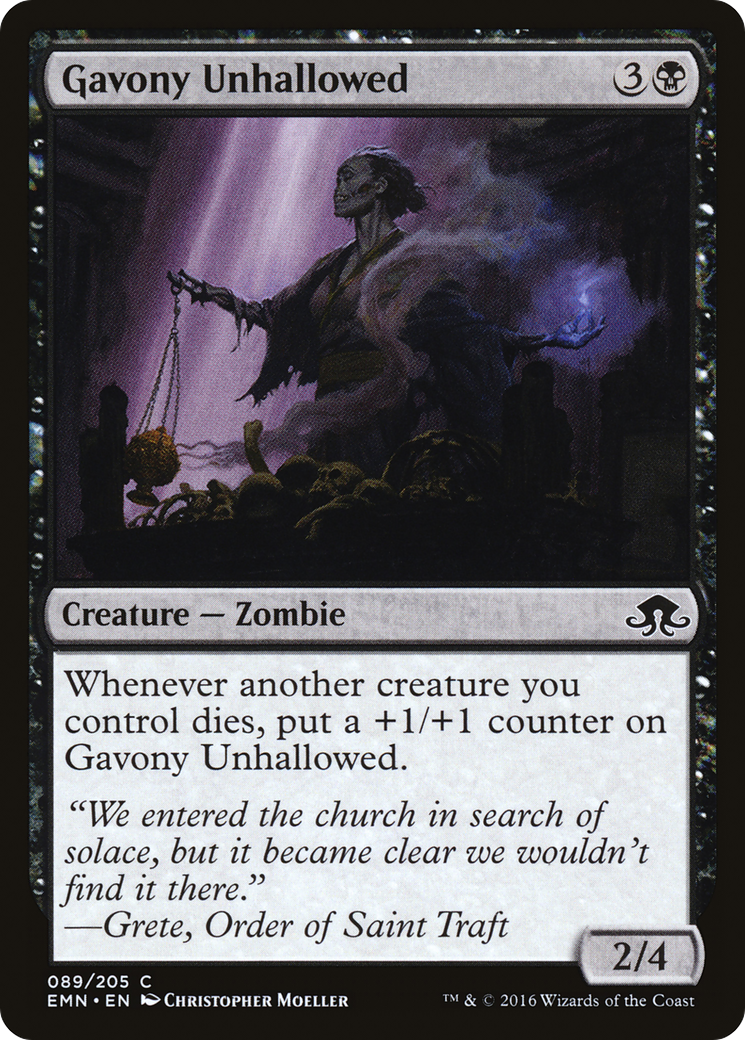 Image of Gavony Unhallowed (EMN-089) - Eldritch Moon