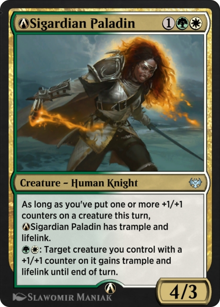 Image of A-Sigardian Paladin (VOW-A-247) - Innistrad: Crimson Vow