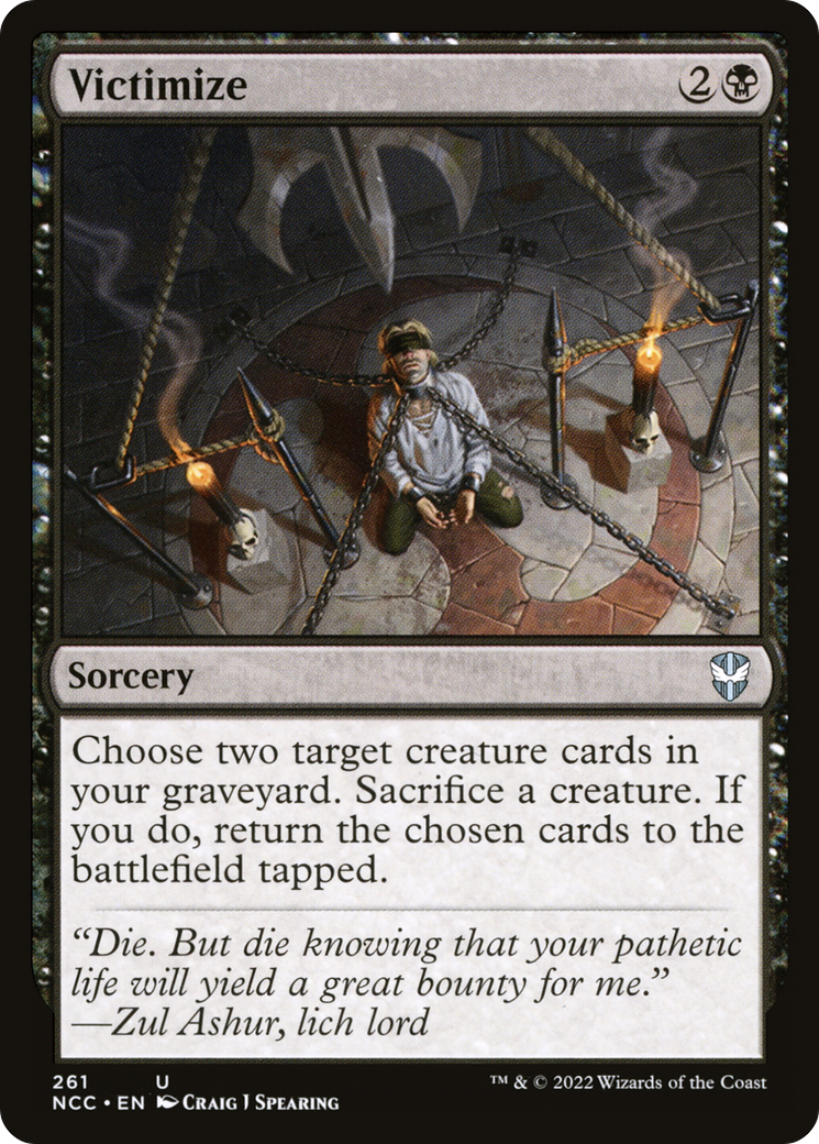 Image of Victimize (NCC-261) - New Capenna Commander