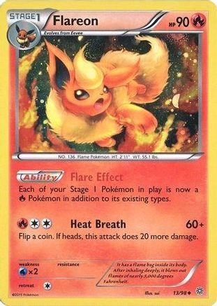 Image of Flareon 013/98  - Holofoil Miscellaneous Cards & Products - Promo