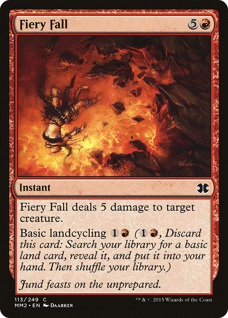 Image of Fiery Fall (MM2-113) - Modern Masters 2015