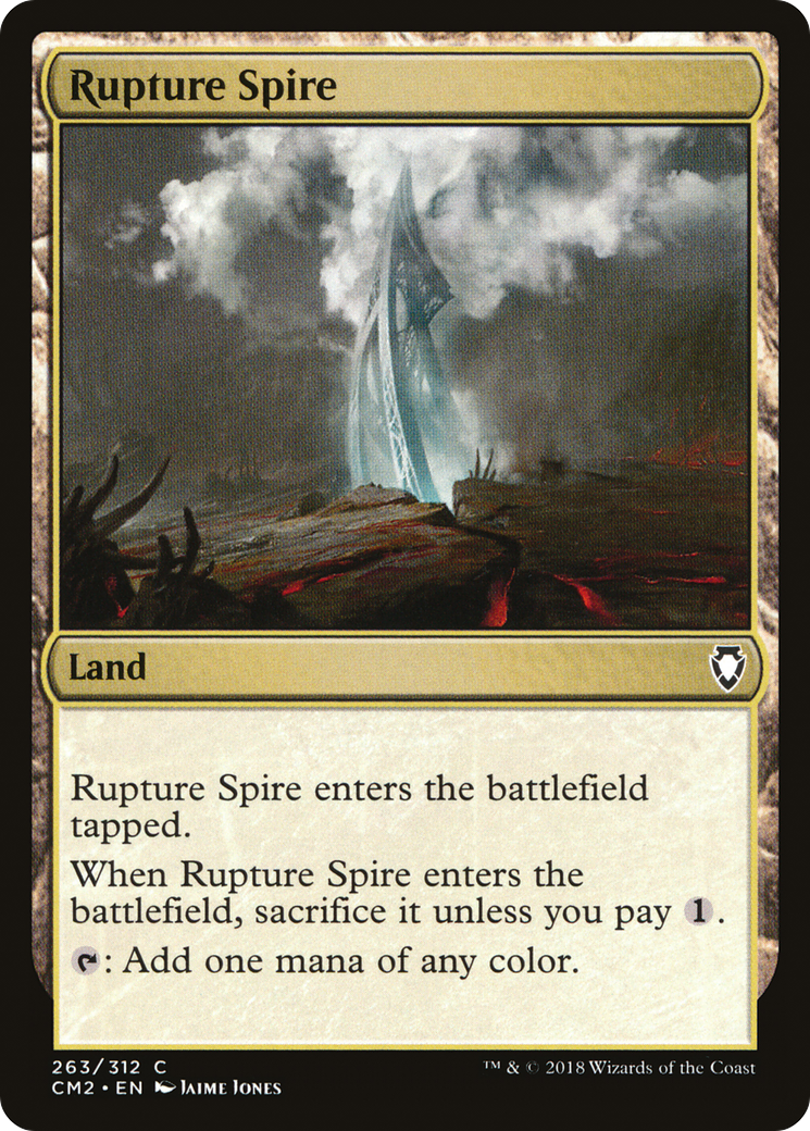 Image of Rupture Spire (CM2-263) - Commander Anthology Volume II
