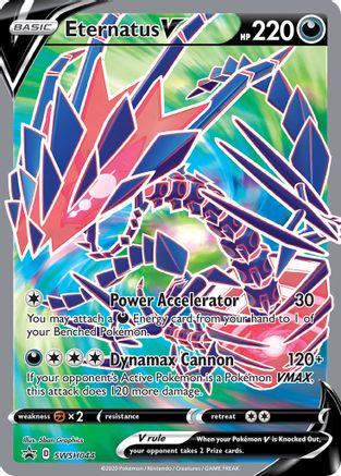 Image of Eternatus V SWSH044  - Holofoil SWSH Sword & Shield Promo Cards - Promo