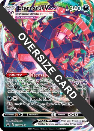 Image of Eternatus VMAX SWSH045  - Holofoil Jumbo Cards - Promo