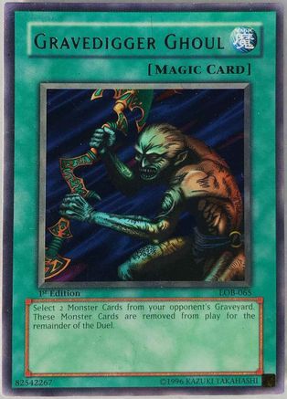 Image of Gravedigger Ghoul (LOB-065) - The Legend of Blue Eyes White Dragon 1st Edition