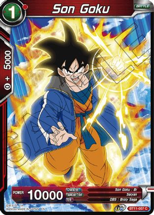 Image of Son Goku (BT11-007) - Vermilion Bloodline Foil