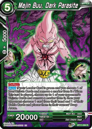 Image of Majin Buu, Dark Parasite (BT11-084) - Vermilion Bloodline Foil