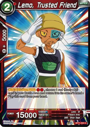 Image of Lemo, Trusted Friend (BT11-024) - Vermilion Bloodline