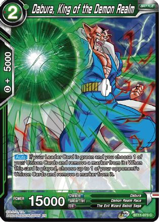 Image of Dabura, King of the Demon Realm (BT11-073) - Vermilion Bloodline