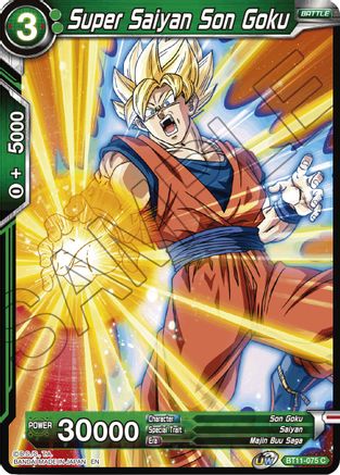Image of Super Saiyan Son Goku (BT11-075) - Vermilion Bloodline