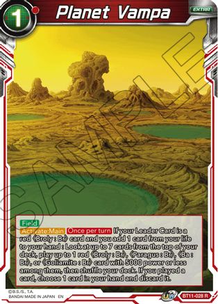 Image of Planet Vampa (BT11-028) - Vermilion Bloodline