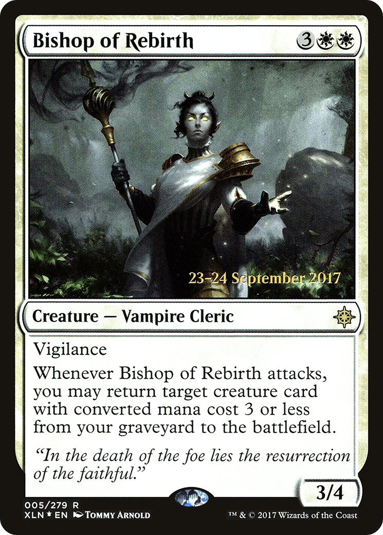 Image of Bishop of Rebirth (PRE-005) - Ixalan Promos Foil