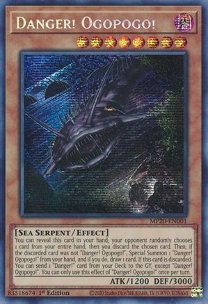 Image of Danger! Ogopogo! (MP20-EN001) - 2020 Tin of Lost Memories 1st Edition