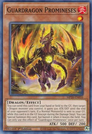 Image of Guardragon Promineses (MP20-EN010) - 2020 Tin of Lost Memories 1st Edition