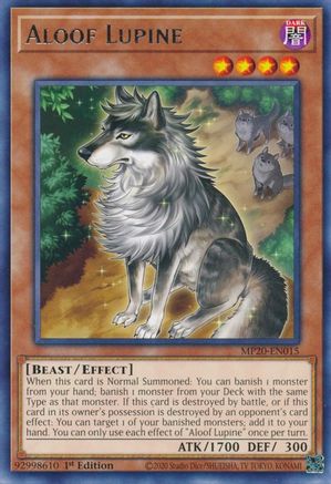 Image of Aloof Lupine (MP20-EN015) - 2020 Tin of Lost Memories 1st Edition