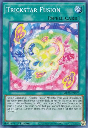 Image of Trickstar Fusion (MP20-EN026) - 2020 Tin of Lost Memories 1st Edition