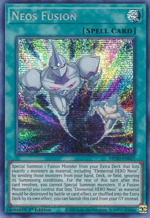 Image of Neos Fusion (MP20-EN027) - 2020 Tin of Lost Memories 1st Edition