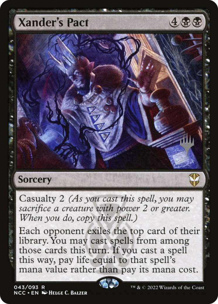 Image of Xander's Pact (PPSNC-043) - New Capenna Commander Promos Foil
