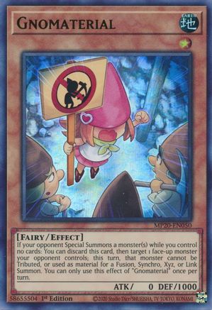 Image of Gnomaterial (MP20-EN050) - 2020 Tin of Lost Memories 1st Edition