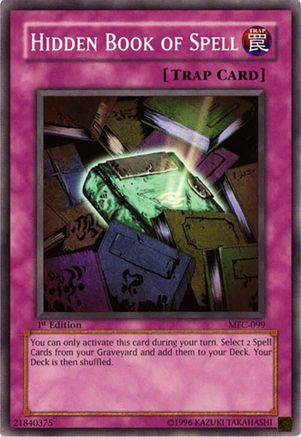 Image of Hidden Book of Spell (MFC-099) - Magician's Force 1st Edition