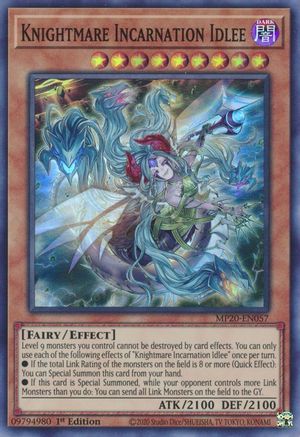 Image of Knightmare Incarnation Idlee (MP20-EN057) - 2020 Tin of Lost Memories 1st Edition
