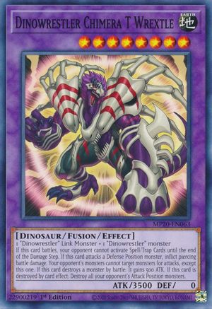 Image of Dinowrestler Chimera T Wrextle (MP20-EN063) - 2020 Tin of Lost Memories 1st Edition