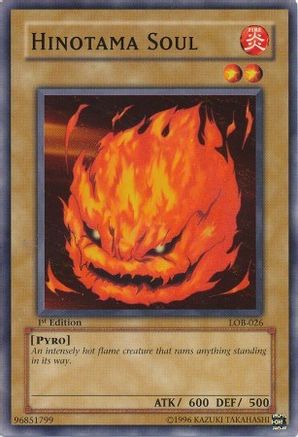 Image of Hinotama Soul (LOB-026) - The Legend of Blue Eyes White Dragon 1st Edition