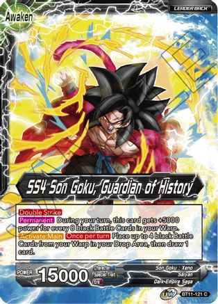 Image of Son Goku // SS4 Son Goku, Guardian of History (BT11-121) - Vermilion Bloodline