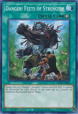Image of Danger! Feets of Strength! (MP20-EN086) - 2020 Tin of Lost Memories 1st Edition