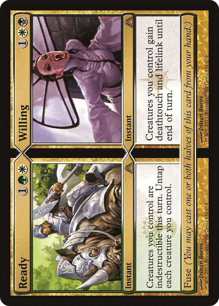 Image of Ready // Willing (DGM-132) - Dragon's Maze Foil