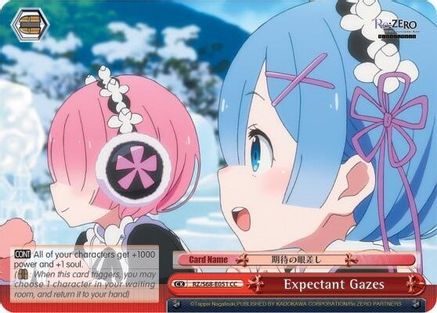 Image of Expectant Gazes (RZ/S68-E051 CC) - Re:ZERO Memory Snow