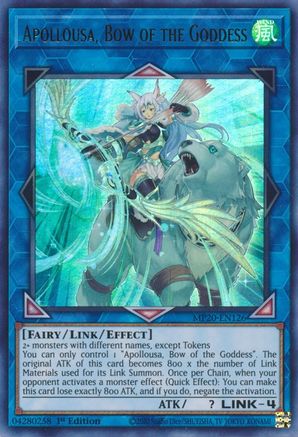 Image of Apollousa, Bow of the Goddess (MP20-EN126) - 2020 Tin of Lost Memories 1st Edition