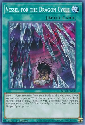 Image of Vessel for the Dragon Cycle (MP20-EN131) - 2020 Tin of Lost Memories 1st Edition
