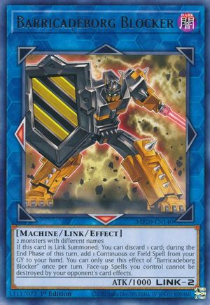 Image of Barricadeborg Blocker (MP20-EN140) - 2020 Tin of Lost Memories 1st Edition