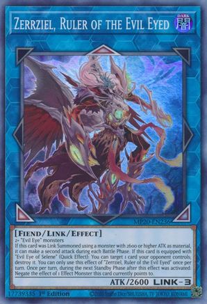 Image of Zerrziel, Ruler of the Evil Eyed (MP20-EN236) - 2020 Tin of Lost Memories 1st Edition