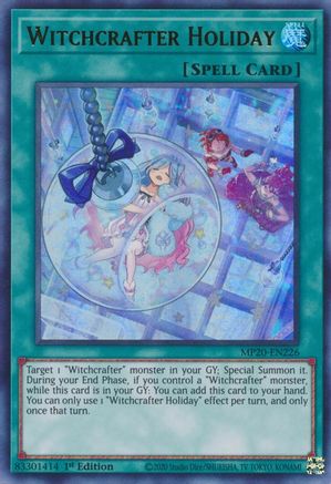Image of Witchcrafter Holiday (MP20-EN226) - 2020 Tin of Lost Memories 1st Edition