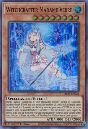 Image of Witchcrafter Madame Verre (MP20-EN224) - 2020 Tin of Lost Memories 1st Edition