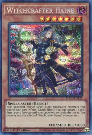 Image of Witchcrafter Haine (MP20-EN223) - 2020 Tin of Lost Memories 1st Edition