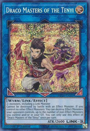 Image of Draco Masters of the Tenyi (MP20-EN205) - 2020 Tin of Lost Memories 1st Edition