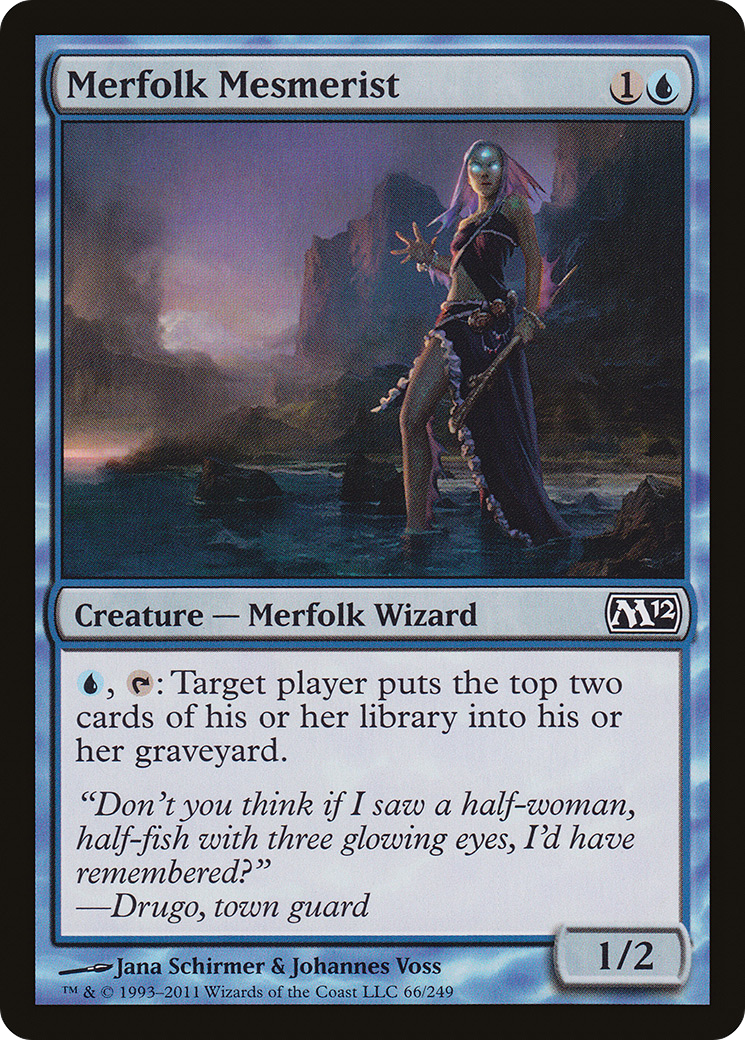 Image of Merfolk Mesmerist (M12-066) - Magic 2012 Foil