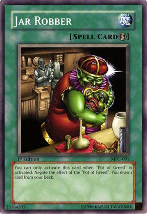 Image of Jar Robber (MFC-091) - Magician's Force 1st Edition